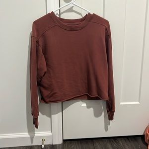 Aerie cropped sweatshirt